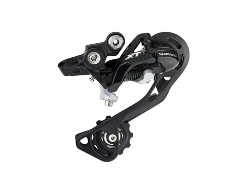 Shimano XT RD M781 SGS 10 Speed Shadow Rear Derailleur Black Long