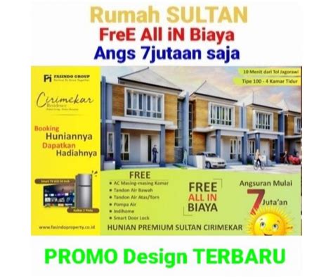 Hunian Exclusive Di Pusat Kota Cibinong Bogor Anda Cukup Booking Fee