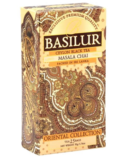 Basilur MASALA CHAI čaj černý KOŘENĚNÝ 25 Ks. za 64 Kč - Allegro