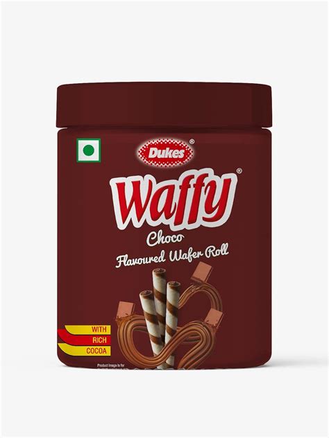 Dukes Waffy Choco Flavoured Wafer Roll 250gm Fattaak