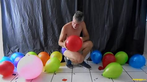 Balloon Play With Horny Gay DILF Richard Lennox Gay Porn ManPuppy