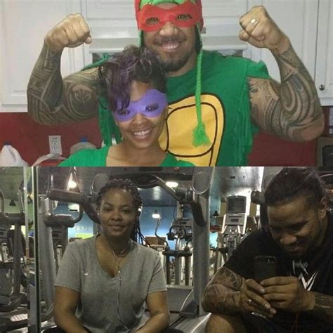 Sports Tube - Jey Uso with his wife Takecia Travis | Facebook