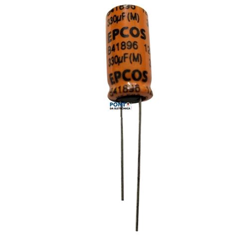 Capacitor Eletrolítico 330uf X 35v Rd 125º Epcos