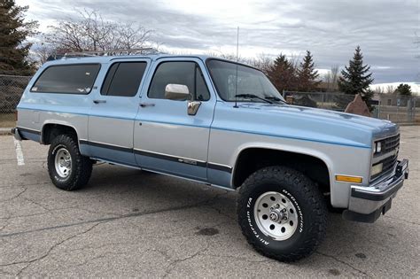1989 Chevrolet Suburban 1500 4x4 For Sale On Bat Auctions Closed On