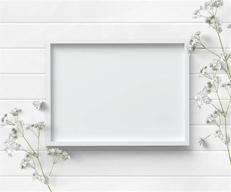 Белые рамки на белой стене - 55 фото