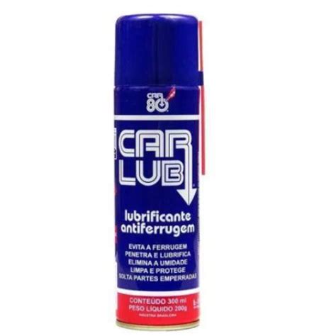 Car Car Lub Lubrificante Antiferrugem Ml Desengripante