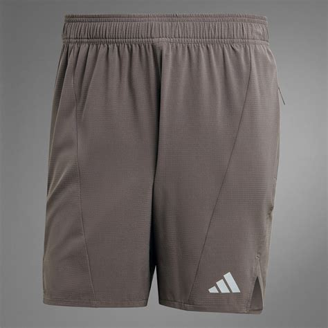 adidas Designed for Training HIIT Workout HEAT.RDY Shorts - Brown ...