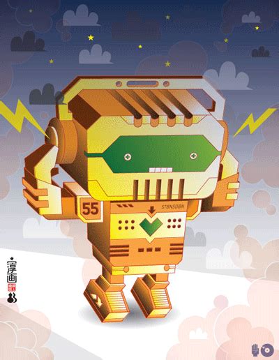 ROBOT GIF ANIMATIONS on Behance