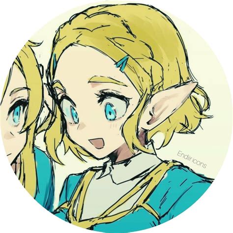 Link And Zelda Matching Icons The Legend Of Zelda Icons Explore