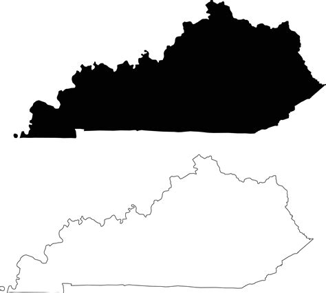 map of kentucky icon on white background. Kentucky State sign. Kentucky