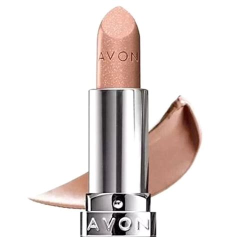 Sparkling nude Avon True color lipstick Chair éclatante Perfect