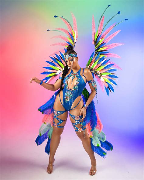 Jade Monkey Mas | Costumes | Tobago 2024 - Blue Food