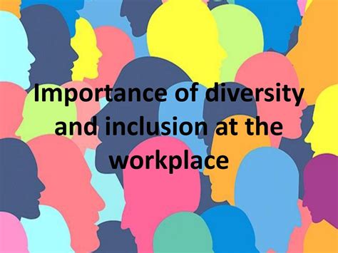 Importance Of Diversity And Inclusion At The Workplace By DimenZion3