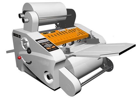 Thermal Lamination Cum Hot Foil Stamping Laminator Hot Foil Roll Lamination With Sensor China