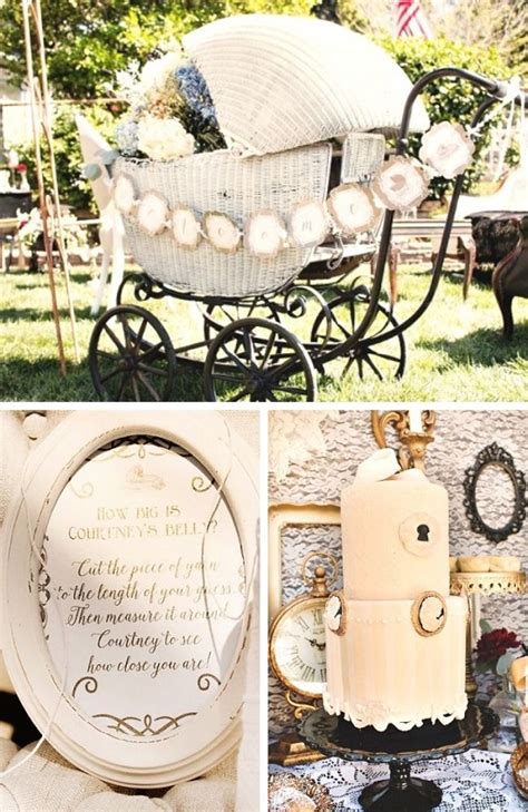 Vintage Themed Baby Shower Decorations Ideas Baby Shower Ideas 4u
