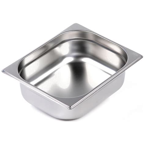 Гастроемкость Luxstahl из нержавеющей стали GN 1/2 327х265х100 мм [812 ...