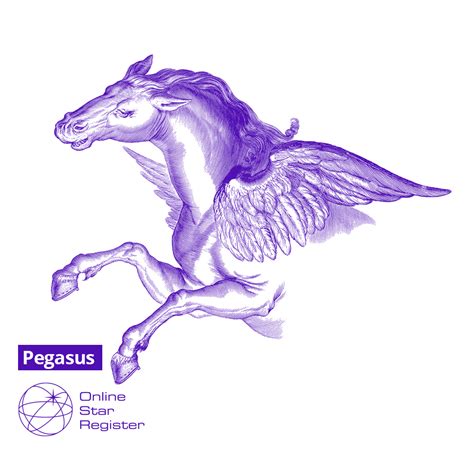 Pegasus Da Estrela - Presente da constelação de Pegasus? Nomeie uma estrela em Pegasus!