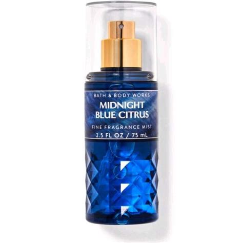 Promo Bath Body Works Bbw Midnight Blue Citrus Fine Fragrance Mist