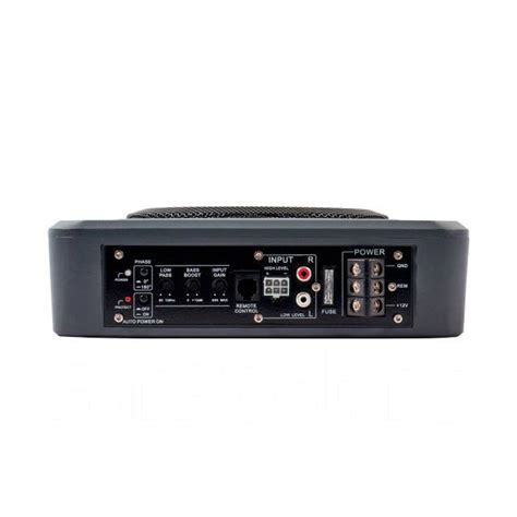 Активный подседельный сабвуфер Kicx Q200BA RMS 300ВТ, компонентные, 8 x ...