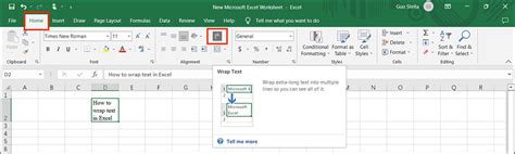 How To Wrap Text In Excel Here Are Five Ways Minitool