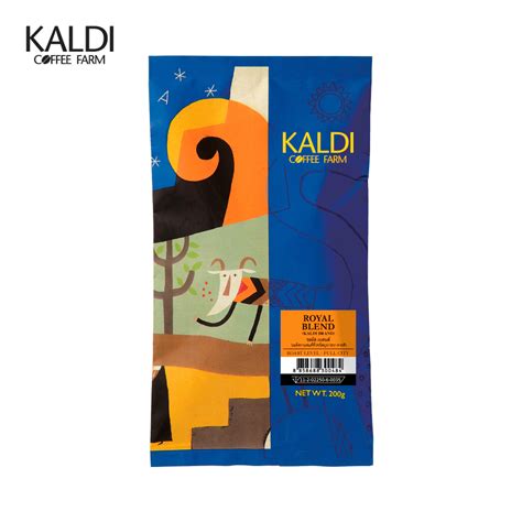 Kaldi Coffee Farm เมล็ดกาแฟคั่ว 200g รอยัลเบลนด์ Shopee Thailand