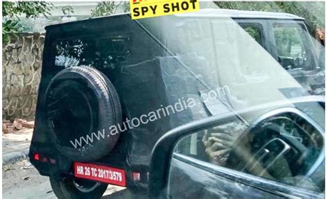 Maruti Jimny Door Suv Spied In India Thar Rival Launch Soon