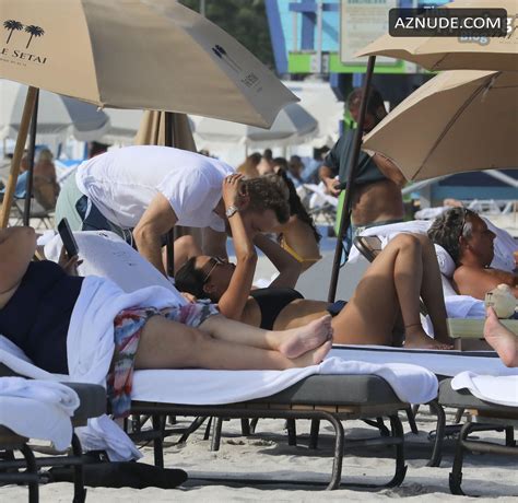 Jessica Ledon Sexy Seen With David Guetta Showing Off Her Amazing Body Wearing A Hot Black