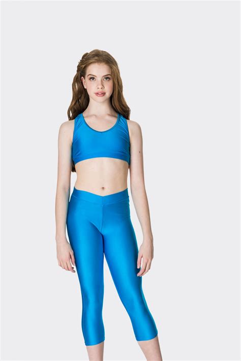 Studio 7 Dancewear T Back Crop Top Dance Crop Top