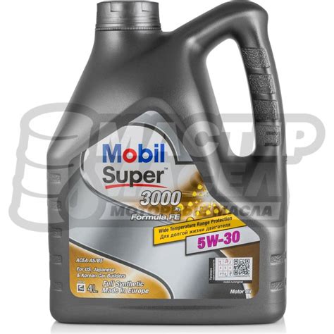 Mobil Super 3000 X1 Formula FE 5W-30 SL/CF 4л