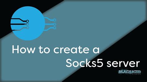 How to setup a Socks5 Server - YouTube