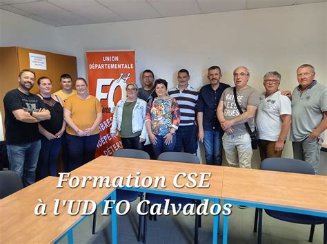 Formation Syndicale Union D Partementale Force Ouvri Re Du Calvados