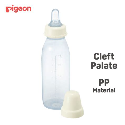 pigeon nursing bottle  cleft lip palate baby ml true