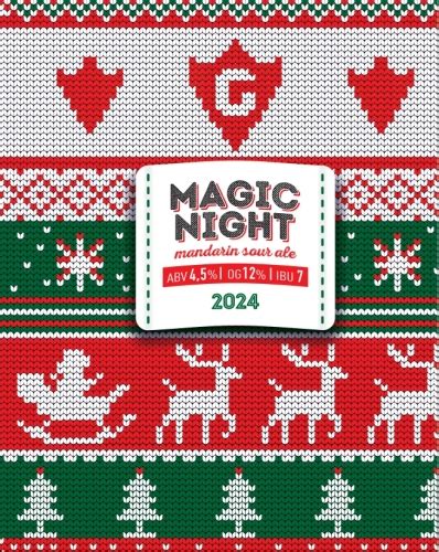 Пиво MAGIC NIGHT 2024 от пивоварни GUSI. Описание, отзывы ...