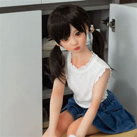 100cm 3ft3 Flat Chest Cute Love Sex Doll Happy Girls Doll