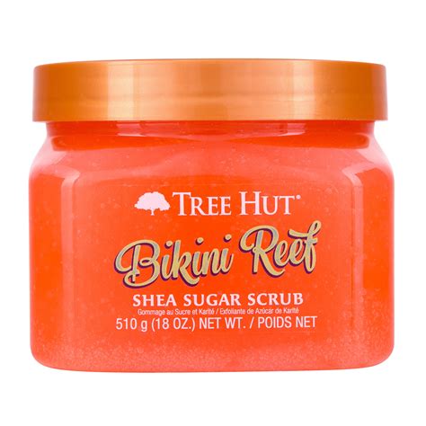 Tree Hut Bikini Reef Shea Butter Sugar Body Scrub 18 Oz Walmart