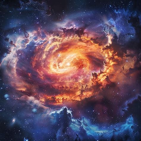 Free Cosmic Spiral Glow Image Download At Stockcake