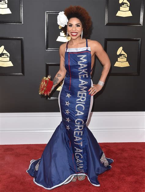Joy Villa Wore a Pro-Life Dress to the 2018 Grammys | Glamour