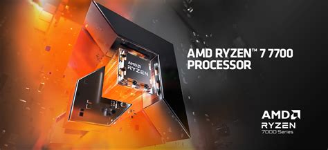 AMD Ryzen 7 7700 3 8 GHz AM5 Gaming Processor 8 Cores 16 Threads