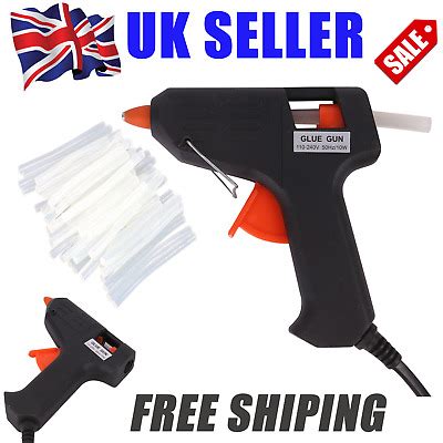 Hot Melt Mini Glue Gun Electric With Adhesive Glue Sticks Hobby Craft Diy Uk Ebay Uk