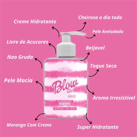 Gel Deslizante Hidratante Blow Girl Hot Flowers Aromatizante Beij Vel Ml Shopee Brasil