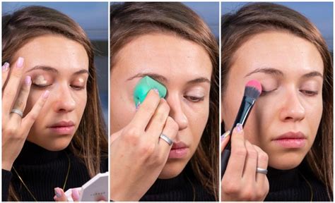 Cool Party Makeup Ideas Nude Soft Cut Crease And Pink Lips Tutorial