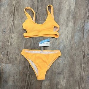 Cupshe Swim Cupshe Yellow Bikini Nwt Poshmark