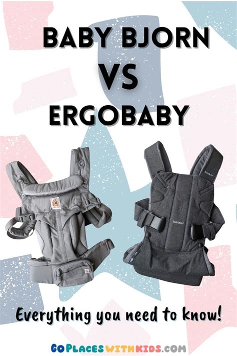 Ergobaby Vs Baby Bjorn - BABBIES GKO
