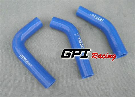 Blue Silicone Radiator Hose For Yamaha Rd Rd Lc L L Rd Lc