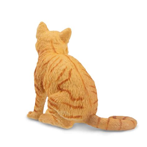 Toymany American Wirehair Cat Orange | Toy Cat Figurines