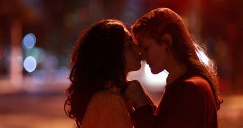 Lesbian Girls Kissing Caressing At Night In Stock Footage Sbv Storyblocks