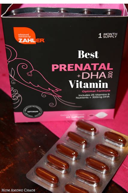 Mom Among Chaos: Best Prenatal DHA Vitamin