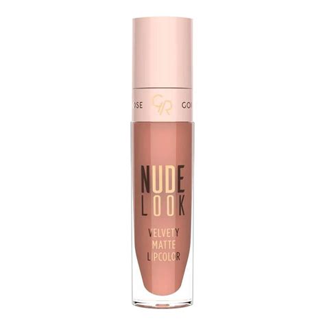 Order Golden Rose Nude Look Velvety Matte Lip Color Peachy Nude Online At Special Price In