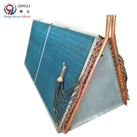 Industrial Heat Exchanger Air Cooled Condensers Coil For Cold Storage