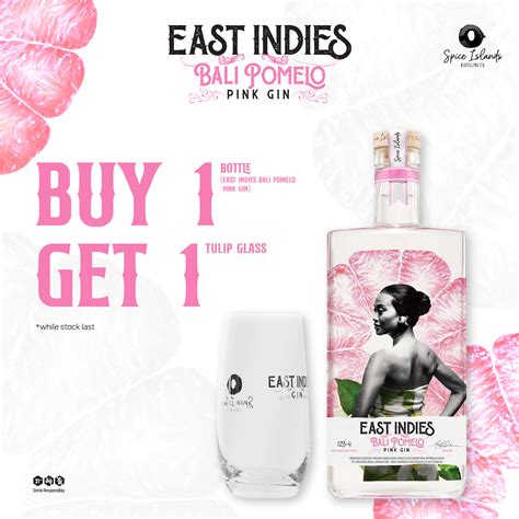 EAST INDIES BALI POMELO Buy 1 get 1 Tulip Glass - Spice Islands